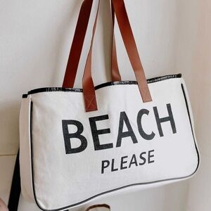 Beach Please Tote Bag